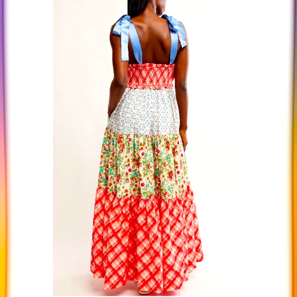 FREE PEOPLE Bluebell Maxi / Cherry Combo
